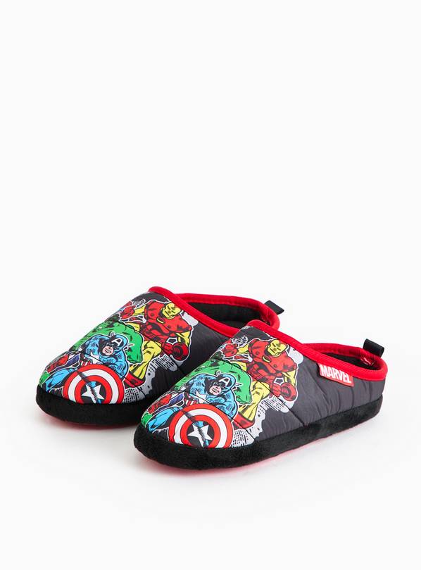 Marvel Avengers Character Print Slippers 10-11 Infant